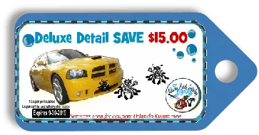 Save $15.00 off Deluxe Detail